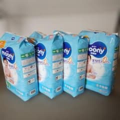 moony 4袋 Lサイズ テープ式おむつ 54枚入りのサムネイル