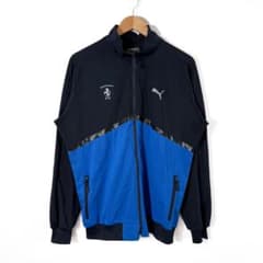 【レア】PUMA × フェラーリ トラックジャケット 刺繍 バイカラー XXLのサムネイル