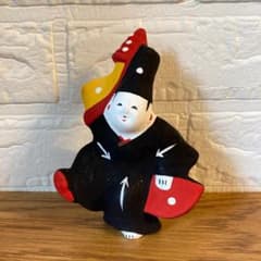 大和出雲人形 土人形 美品 奈良桜井 郷土玩具 彩色良好 古作 民芸品