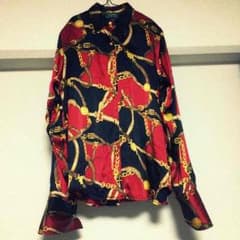 総柄シルクシャツのサムネイル