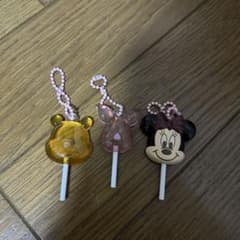 カラフルキャンディーチャーム　ミニー　プーさん　ピグレットのサムネイル