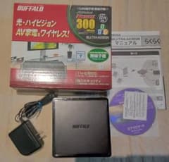 WiFi無線LAN子機　WLI-TX4-AG300N　有線LAN端子4個のサムネイル