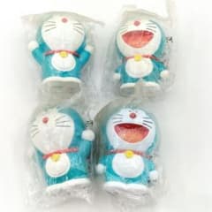 未開封 ドラえもん バンク 貯金箱 エポック社 4個 セット 当時物