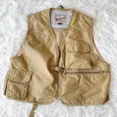 Woolrich ウールリッチ フィッシングベスト 60/40 ロクヨンクロス