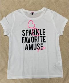 ピンクラテ　Tシャツ　ホワイト　150cmのサムネイル