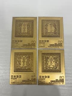 希少　松本徽章工業　純金　金属工芸品　12g 純金×純銅 東京国際切手展　K24 希少 松本徽章工業 純金 金属工芸品 12g 純金×純銅 東京国際切手