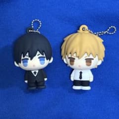 チェンソーマン デンジ 早川アキ ぷっくりラバーマスコット キーホルダー