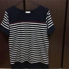 ボーダー 半袖 Tシャツ LLサイズのサムネイル