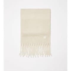 eaphi LOGO MOHAIR MUFFLER マフラー ivory EAPHI LOGO MOHAIR MUFFLER - メルカリ