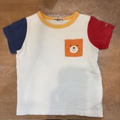 HOT BISCUITS クマ ポケット 半袖Tシャツのサムネイル