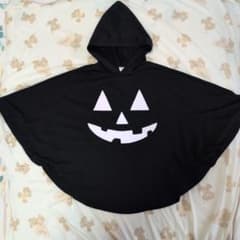 SHEIN ハロウィン フード付き ポンチョ 6Yのサムネイル