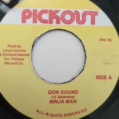 NINJA MAN DON SOUND 7インチ レゲエ Reggaeのサムネイル