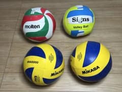 バレーボール ミカサ モルテン Signs まとめ 4号 5号 合計4つ - メルカリ