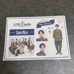 SnowMan 1st Anniversary ステッカー 渡辺翔太のサムネイル
