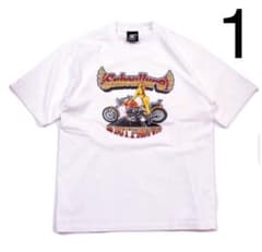 サイズ1 subculture biker girl Tシャツ 白