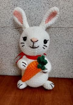 あみぐるみ　うさぎのサムネイル