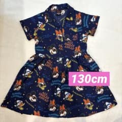 BABYDOLL 미키 미니 디즈니 반소매 원피스 130cm