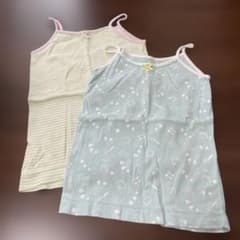 TOPVALU 女の子 キャミソール 2枚セット 100cmのサムネイル