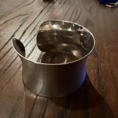 ステンレススチール カフバングル シルバーのサムネイル