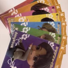 TinyTAN 紅茶花伝 クリアファイル 全7種セットのサムネイル