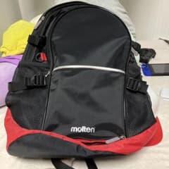 molten ボールバッグ 黒/赤のサムネイル
