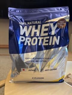 未開封　エクスプロージョン ホエイプロテイン WPC 3kg ミルクチョコレートのサムネイル
