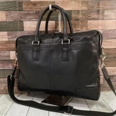 コーチ COACH ビジネスバック 2way オールレザー ブラック A4可 黒