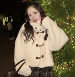 新品未使用】AmlyCity ラメボアブルゾン アイボリー りなてぃ - メルカリ