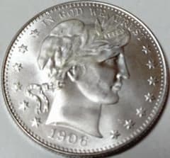 1906年 バーバーコイン ハーフダラー 626① - メルカリ