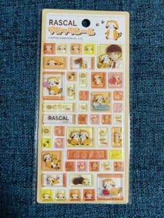 あらいぐまラスカル ブロックシール ステッカーのサムネイル