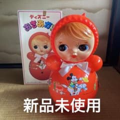 新品未使用】クスハラ ディズニーベビー おきあがりこぼし 昭和レトロ