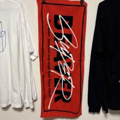 SUPER BEAVER ロゴ入り赤タオルのサムネイル