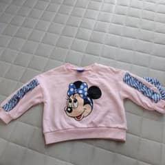 Disney ミニーマウス トレーナー ピンク 90のサムネイル