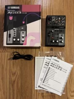 YAMAHA AG03MK2 本体 オーディオインターフェイスのサムネイル