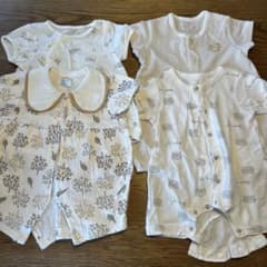 バースデイベビー服半袖50-60サイズのサムネイル