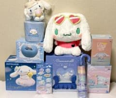 【新品未開封】シナモロール ぬいぐるみ、フィギュア、雑貨まとめ売り全10個セット