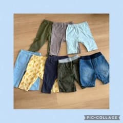 まとめ売り　春夏ベビー服 ボトムス 8点セット（サイズ90）のサムネイル
