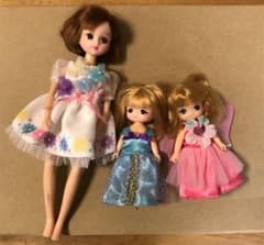 リカちゃん ミキちゃん マキちゃん 3体＋洋服セットのサムネイル