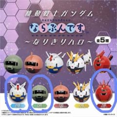 機動戦士ガンダム ならぶんです。 なりきりハロ 3種セットのサムネイル
