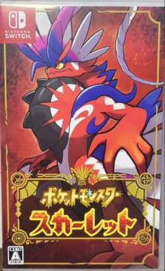 ポケットモンスター スカーレット Nintendo Switch ソフトのサムネイル