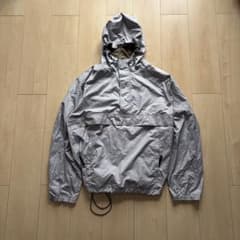old uniqlo アノラックパーカー シルバー - メルカリ