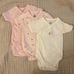 PETIT BATEAU ベビー肌着 3枚セット 60cmのサムネイル
