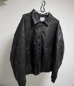 EMMA CLOTHES フェイクレザーブルゾン 黒 Mサイズのサムネイル