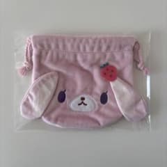 シュガーバニーズ ストロベリーうさ 巾着