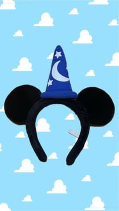 ミッキーマウス 魔法使いカチューシャ 青のサムネイル
