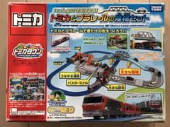 トミカとプラレールの陸橋セット　いっしょにひろげよう！のサムネイル