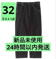 新品】Schott ショット ヒッコリーデニム ブラック サイズ 32 - メルカリ