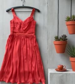 ☆未使用品シルクワンピース　ピンク パーティー 結婚式 婚活　Boden