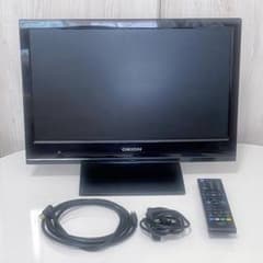 ORION 19型液晶テレビ リモコン・電源コード付 13年製 - メルカリ