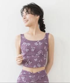 SUKARA  チェックビスチェブラトップ　Sサイズのサムネイル